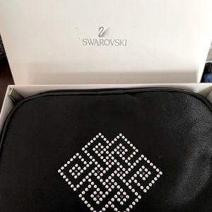 Swarovski travel makeup bag